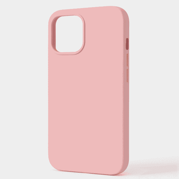 iPhone 12 Pro-Soft Silicone Pink Case - Image 3