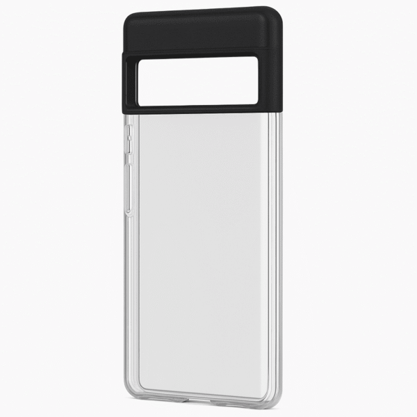 Google Pixel 6 Pro – Transparent + Black camera cover - Image 2